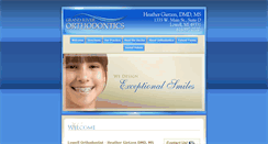 Desktop Screenshot of grorthodontics.com